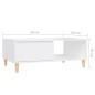 vidaXL Couchtisch Weiß 90x60x35 cm Holzwerkstoff vidaXL Couchtisch Weiß 90x60x35 cm Holzwerkstoff
