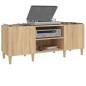 vidaXL Plattenschrank Sonoma-Eiche 121x38x48 cm Holzwerkstoff vidaXL Plattenschrank Sonoma-Eiche 121x38x48 cm Holzwerkstoff