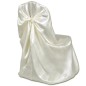 6 x Stuhlhusse für Hochzeit Bankett cremefarben 6 x Stuhlhusse für Hochzeit Bankett cremefarben