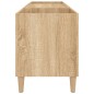 vidaXL Plattenschrank Sonoma-Eiche 121x38x48 cm Holzwerkstoff vidaXL Plattenschrank Sonoma-Eiche 121x38x48 cm Holzwerkstoff