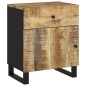 vidaXL Nachttisch 50x33x60 cm Massivholz Mango & Holzwerkstoff vidaXL Nachttisch 50x33x60 cm Massivholz Mango & Holzwerkstoff