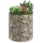 vidaXL Gabionen-Säule Rund Verzinkter Stahl Ø100x100 cm vidaXL Gabionen-Säule Rund Verzinkter Stahl Ø100x100 cm