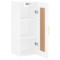 vidaXL Wandschrank Weiß 34,5x34x90 cm Holzwerkstoff vidaXL Wandschrank Weiß 34,5x34x90 cm Holzwerkstoff
