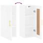 vidaXL Wandschrank Weiß 34,5x34x90 cm Holzwerkstoff vidaXL Wandschrank Weiß 34,5x34x90 cm Holzwerkstoff