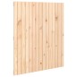 vidaXL Wand-Kopfteil 95,5x3x110 cm Massivholz Kiefer