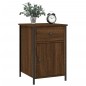 vidaXL Nachttisch Braun Eichen-Optik 40x42x60 cm Holzwerkstoff vidaXL Nachttisch Braun Eichen-Optik 40x42x60 cm Holzwerkstoff