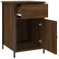 vidaXL Nachttisch Braun Eichen-Optik 40x42x60 cm Holzwerkstoff vidaXL Nachttisch Braun Eichen-Optik 40x42x60 cm Holzwerkstoff