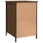 vidaXL Nachttisch Braun Eichen-Optik 40x42x60 cm Holzwerkstoff vidaXL Nachttisch Braun Eichen-Optik 40x42x60 cm Holzwerkstoff