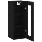 vidaXL Wandschrank Schwarz 34,5x34x90 cm vidaXL Wandschrank Schwarz 34,5x34x90 cm