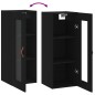 vidaXL Wandschrank Schwarz 34,5x34x90 cm vidaXL Wandschrank Schwarz 34,5x34x90 cm