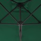 vidaXL Sonnenschirm mit Stahl-Mast 250×250 cm Grün vidaXL Sonnenschirm mit Stahl-Mast 250×250 cm Grün