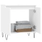vidaXL Badezimmerschrank Weiß 58x33x60 cm Holzwerkstoff vidaXL Badezimmerschrank Weiß 58x33x60 cm Holzwerkstoff