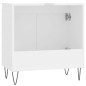 vidaXL Badezimmerschrank Weiß 58x33x60 cm Holzwerkstoff vidaXL Badezimmerschrank Weiß 58x33x60 cm Holzwerkstoff