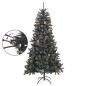 vidaXL Künstlicher Weihnachtsbaum mit Ständer Grün 210 cm PVC vidaXL Künstlicher Weihnachtsbaum mit Ständer Grün 210 cm PVC