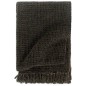 vidaXL Überwurf Baumwolle 125x150 cm Anthrazit/Braun vidaXL Überwurf Baumwolle 125x150 cm Anthrazit/Braun
