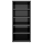 vidaXL Schuhschrank Hochglanz-Grau 31,5x35x70 cm Holzwerkstoff vidaXL Schuhschrank Hochglanz-Grau 31,5x35x70 cm Holzwerkstoff