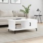 vidaXL Couchtisch Weiß 90x50x40 cm Holzwerkstoff vidaXL Couchtisch Weiß 90x50x40 cm Holzwerkstoff
