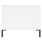 vidaXL Couchtisch Weiß 90x50x40 cm Holzwerkstoff vidaXL Couchtisch Weiß 90x50x40 cm Holzwerkstoff