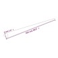 vidaXL Kantenschoner 2 Stk. Gelb & Schwarz 4x4x104 cm PU vidaXL Kantenschoner 2 Stk. Gelb & Schwarz 4x4x104 cm PU