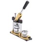 vidaXL Buttonmaschine mit Kreisschneider Drehstanze 25 mm vidaXL Buttonmaschine mit Kreisschneider Drehstanze 25 mm