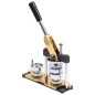 vidaXL Buttonmaschine mit Kreisschneider Drehstanze 25 mm vidaXL Buttonmaschine mit Kreisschneider Drehstanze 25 mm