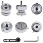 vidaXL Buttonmaschine mit Kreisschneider Drehstanze 25 mm vidaXL Buttonmaschine mit Kreisschneider Drehstanze 25 mm