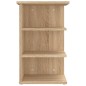 vidaXL Beistellregal Sonoma-Eiche 35x35x55 cm Holzwerkstoff vidaXL Beistellregal Sonoma-Eiche 35x35x55 cm Holzwerkstoff