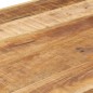 vidaXL Esstisch 200x100x75 cm Raues Mango-Massivholz vidaXL Esstisch 200x100x75 cm Raues Mango-Massivholz