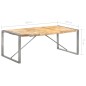 vidaXL Esstisch 200x100x75 cm Raues Mango-Massivholz vidaXL Esstisch 200x100x75 cm Raues Mango-Massivholz