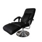 vidaXL Massagesessel Schwarz Kunstleder vidaXL Massagesessel Schwarz Kunstleder