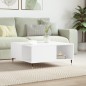 vidaXL Couchtisch Weiß 80x80x36,5 cm Holzwerkstoff vidaXL Couchtisch Weiß 80x80x36,5 cm Holzwerkstoff