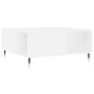 vidaXL Couchtisch Weiß 80x80x36,5 cm Holzwerkstoff vidaXL Couchtisch Weiß 80x80x36,5 cm Holzwerkstoff