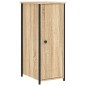 vidaXL Nachttisch Sonoma-Eiche 32x42x80 cm Holzwerkstoff vidaXL Nachttisch Sonoma-Eiche 32x42x80 cm Holzwerkstoff