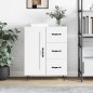 vidaXL Sideboard Weiß 69,5x34x90 cm Holzwerkstoff vidaXL Sideboard Weiß 69,5x34x90 cm Holzwerkstoff