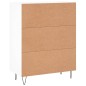 vidaXL Sideboard Weiß 69,5x34x90 cm Holzwerkstoff vidaXL Sideboard Weiß 69,5x34x90 cm Holzwerkstoff