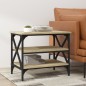 vidaXL Beistelltisch Sonoma-Eiche 55x38x45 cm Holzwerkstoff vidaXL Beistelltisch Sonoma-Eiche 55x38x45 cm Holzwerkstoff