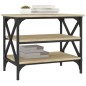 vidaXL Beistelltisch Sonoma-Eiche 55x38x45 cm Holzwerkstoff vidaXL Beistelltisch Sonoma-Eiche 55x38x45 cm Holzwerkstoff