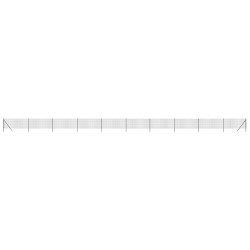 vidaXL Maschendrahtzaun Anthrazit 0,8x25 m Verzinkter Stahl