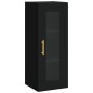 vidaXL Wandschrank Schwarz 34,5x34x90 cm vidaXL Wandschrank Schwarz 34,5x34x90 cm