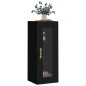 vidaXL Wandschrank Schwarz 34,5x34x90 cm vidaXL Wandschrank Schwarz 34,5x34x90 cm