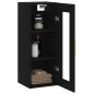 vidaXL Wandschrank Schwarz 34,5x34x90 cm vidaXL Wandschrank Schwarz 34,5x34x90 cm