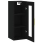 vidaXL Wandschrank Schwarz 34,5x34x90 cm vidaXL Wandschrank Schwarz 34,5x34x90 cm