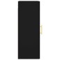 vidaXL Wandschrank Schwarz 34,5x34x90 cm vidaXL Wandschrank Schwarz 34,5x34x90 cm