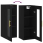 vidaXL Wandschrank Schwarz 34,5x34x90 cm vidaXL Wandschrank Schwarz 34,5x34x90 cm