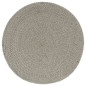 vidaXL Tischsets 6 Stk. Uni Grau 38 cm Rund Baumwolle vidaXL Tischsets 6 Stk. Uni Grau 38 cm Rund Baumwolle