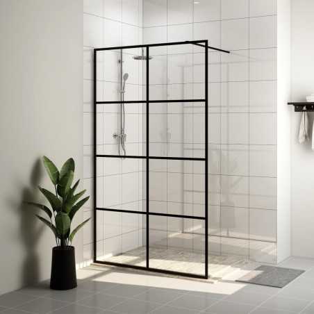vidaXL Duschwand für Begehbare Dusche mit Klarem ESG Glas 100x195 cm