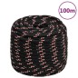 vidaXL Bootsseil Schwarz 18 mm 100 m Polypropylen vidaXL Bootsseil Schwarz 18 mm 100 m Polypropylen