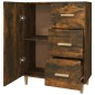 vidaXL Sideboard Räuchereiche 69,5x34x90 cm Holzwerkstoff vidaXL Sideboard Räuchereiche 69,5x34x90 cm Holzwerkstoff