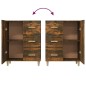 vidaXL Sideboard Räuchereiche 69,5x34x90 cm Holzwerkstoff vidaXL Sideboard Räuchereiche 69,5x34x90 cm Holzwerkstoff