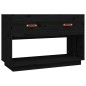 vidaXL TV-Schrank Schwarz 90x40x60 cm Massivholz Kiefer vidaXL TV-Schrank Schwarz 90x40x60 cm Massivholz Kiefer